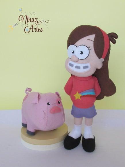 Mabel e Waddles - Tema Gravity Falls