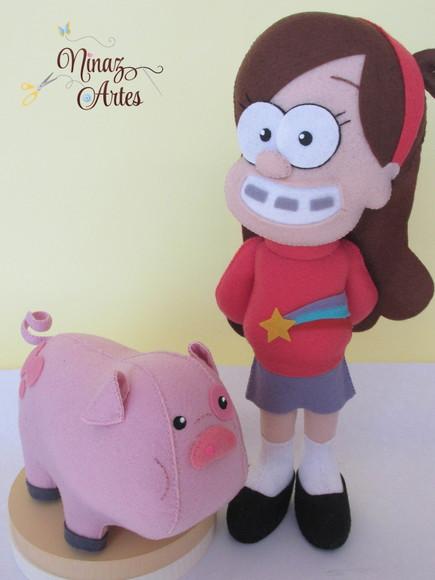 Mabel e Waddles - Tema Gravity Falls