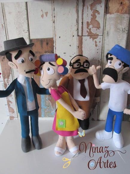 Madruga, Florinda, Girafales e Barriga - Tema Chaves