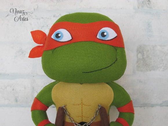Michelangelo - Tema Tartarugas Ninjas