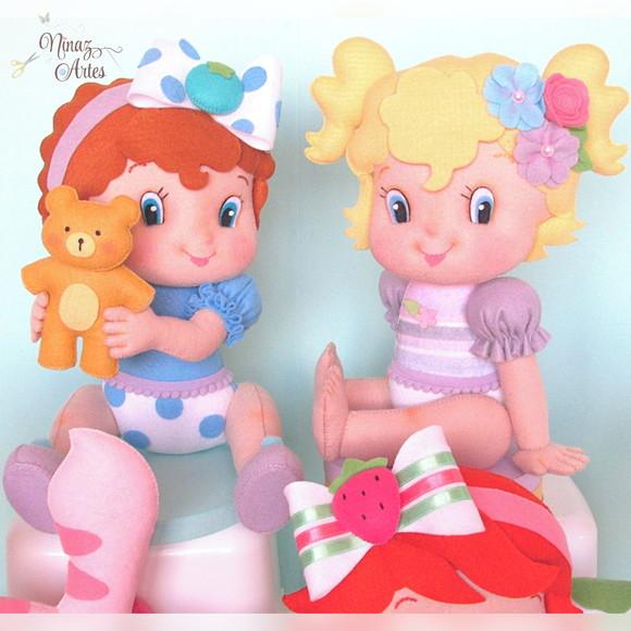 Moranguinho Baby - Kit com 5 Personagens