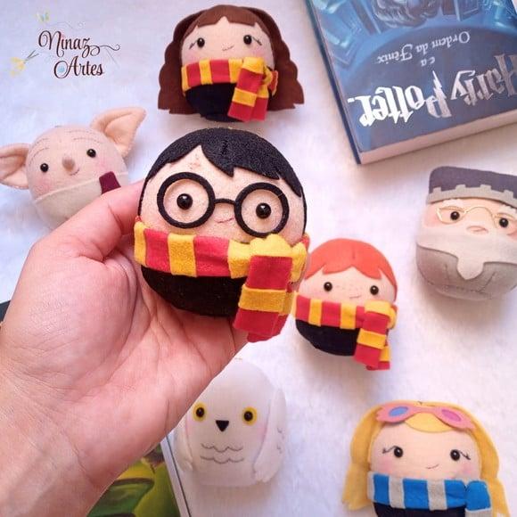 Pingentes Harry Potter - Kit com 7 Bolinhas