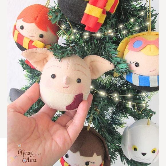 Pingentes Harry Potter - Kit com 7 Bolinhas