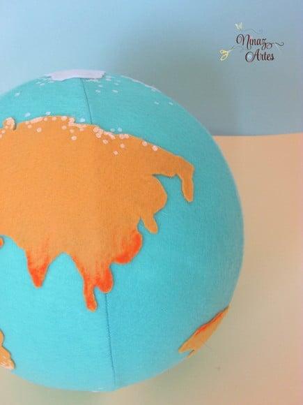 Planeta Terra - Tema Aquarela do Brasil