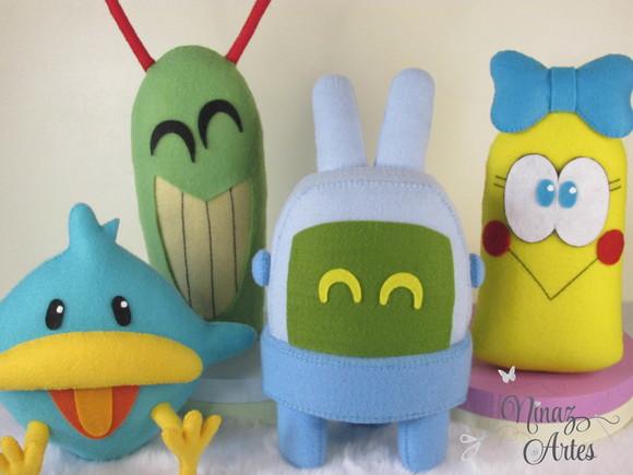 Pocoyo - Kit Amigos Pocoyo com 4 Bonecos
