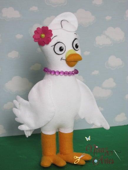 Pombinha Branca - Tema Galinha Pintadinha