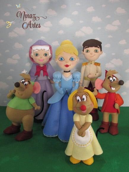 Princesa Ella - Princesa Azul - Tema Cinde Rela
