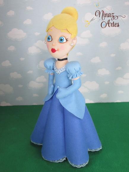 Princesa Ella - Princesa Azul - Tema Cinde Rela
