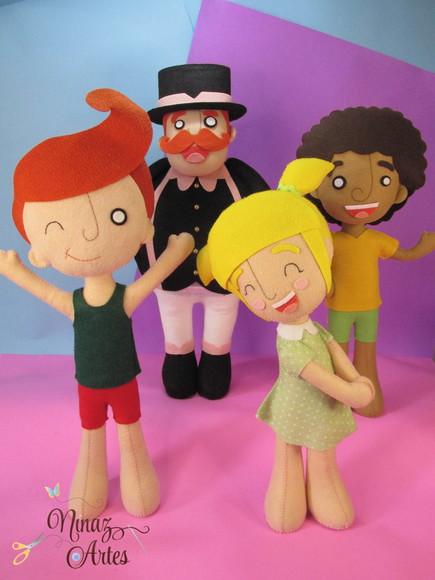 Sol na Fazendinha - Kit com 4 Personagens