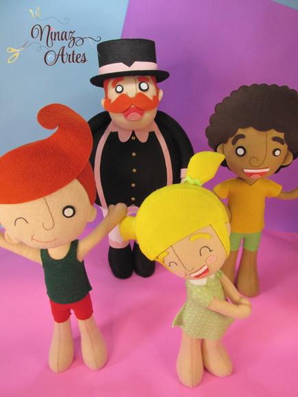 Sol na Fazendinha - Kit com 4 Personagens