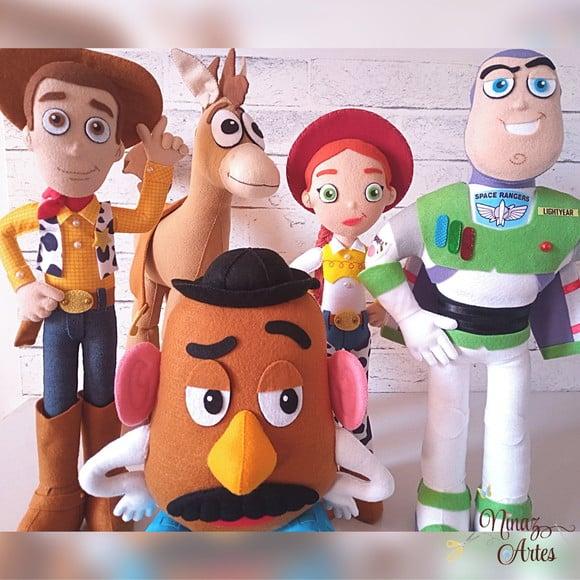 Toy Story - Kit com 5 Bonecos