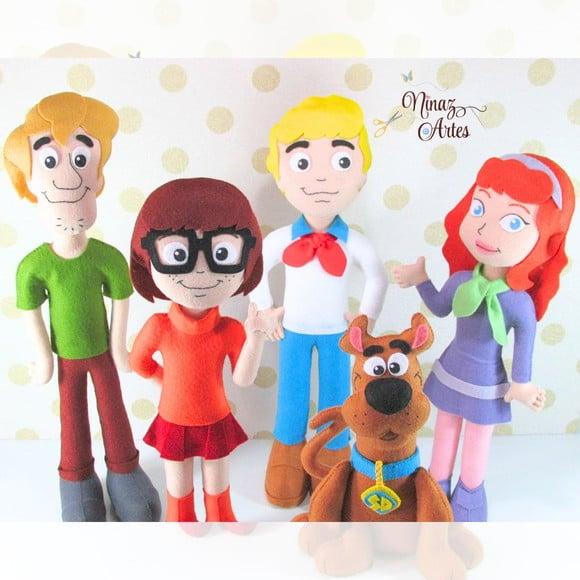 Turma do Scooby Doo - Bonecos Decorativos