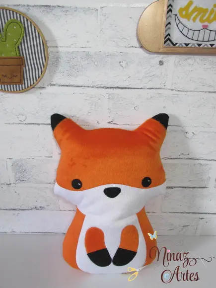 Almofada Raposinha - Decoração de Quarto Infantil