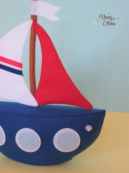 Barco a Vela - Tema Aquarela do Brasil