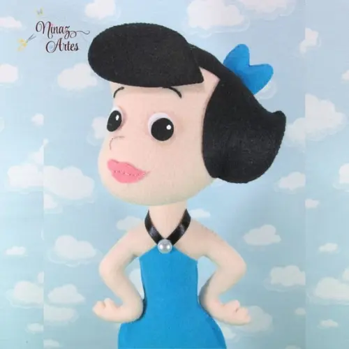 Boneca Betty - Tema os Flintstones