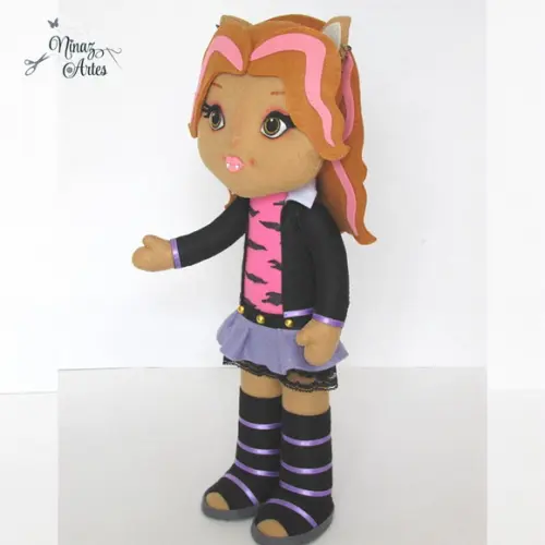 Boneca Clawdeen Wolf - Tema Monster High