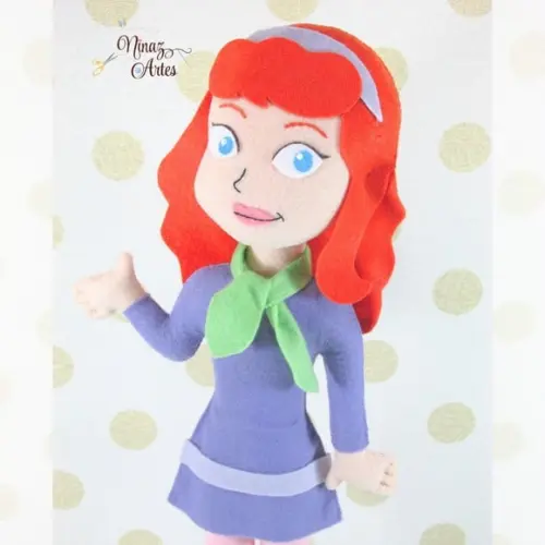 Boneca Daphne - Tema Scooby Doo
