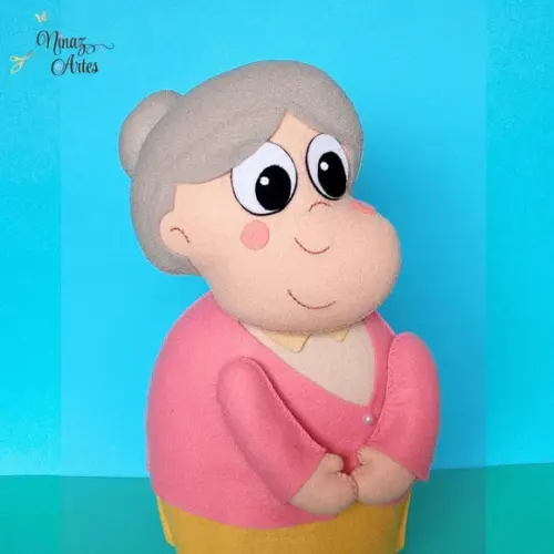 Boneca Dona Benta -Tema Sítio do Picapau Amarelo