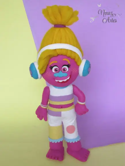 Boneca Dj Suki - Tema Trolls