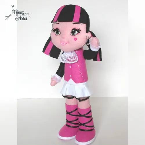 Boneca Draculaura - Tema Monster High