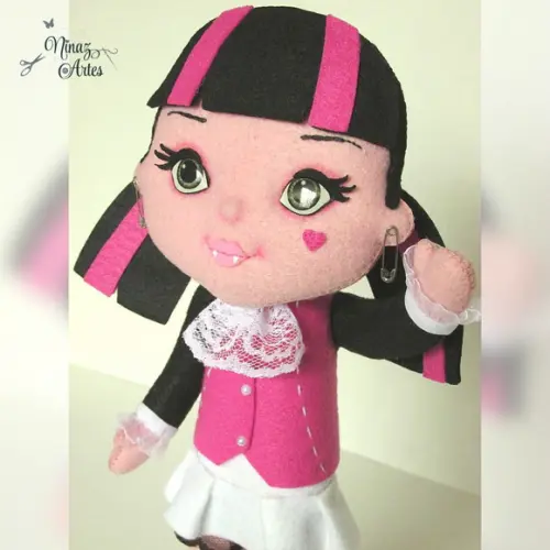 Boneca Draculaura - Tema Monster High