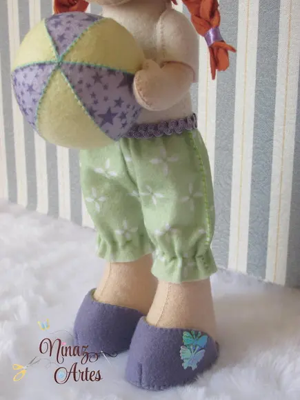 Boneca July Coelhinha Ovinho - Tema Páscoa