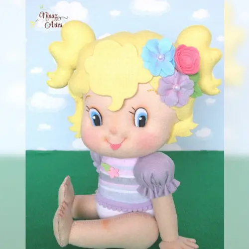 Boneca Limãozinho Baby - Tema Moranguinho Baby