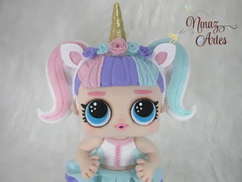 Boneca Lol Unicorn - Tema Lol