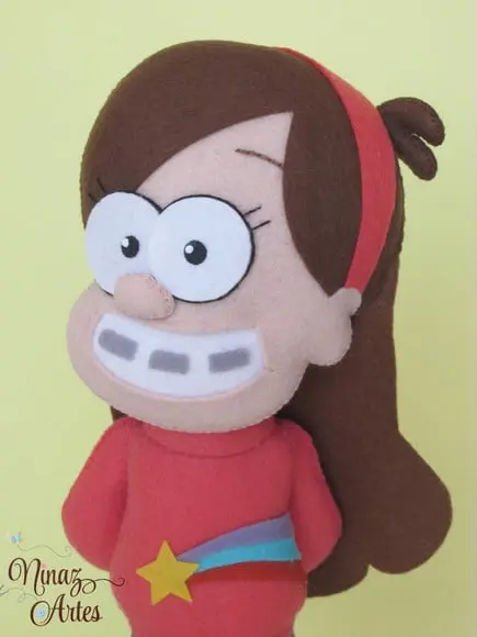 Boneca Mabel - Tema Gravity Falls