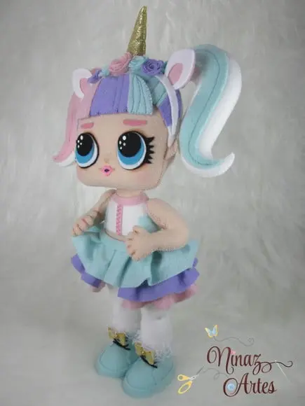 Boneca Lol Unicorn - Tema Lol