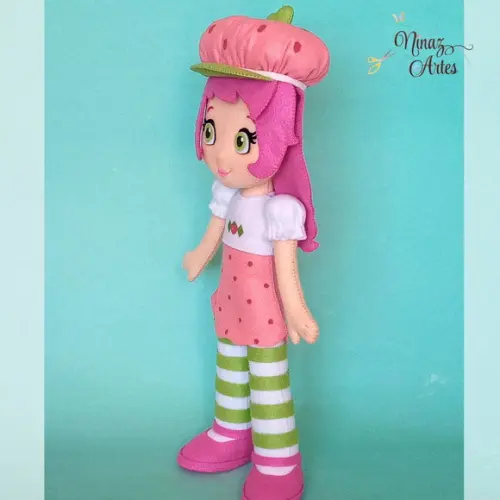 Boneca Moranguinho Jovem - Tema Moranguinho
