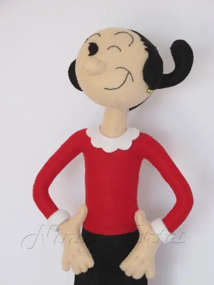 Boneca Olivia Palito - Tema Popeye
