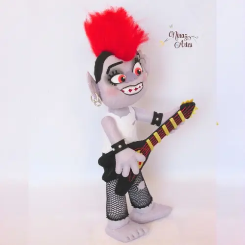 Boneca Rainha Barb - Tema Trolls