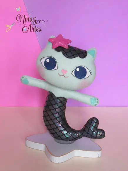 Boneca Sereiata - Tema a Casa Mágica da Gabby