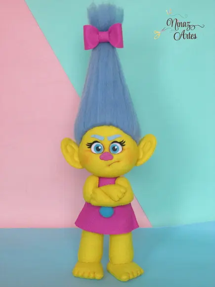 Boneca Smidge - Tema Trolls