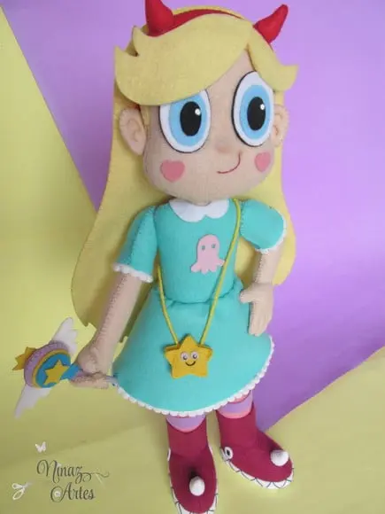 Boneca Star Butterfly - Tema Star Vs. Forças do Mal