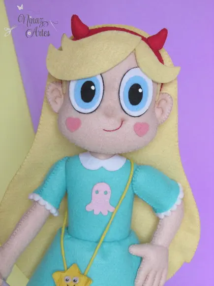 Boneca Star Butterfly - Tema Star Vs. Forças do Mal