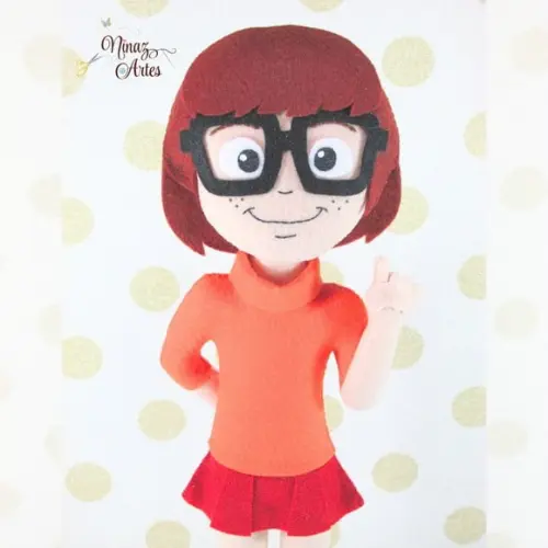 Boneca Velma - Tema Scooby Doo
