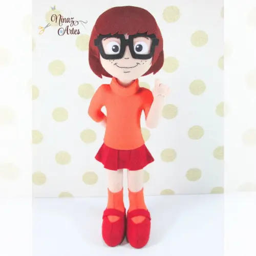 Boneca Velma - Tema Scooby Doo