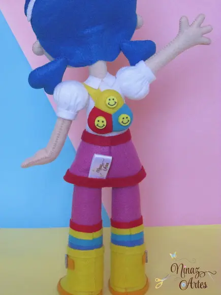 Boneca Vera - Tema Vera no Reino do Arco-íris