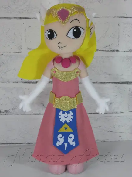 Boneca Zelda - Tema The Legend Of The Zelda