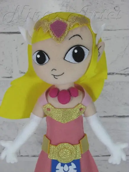 Boneca Zelda - Tema The Legend Of The Zelda