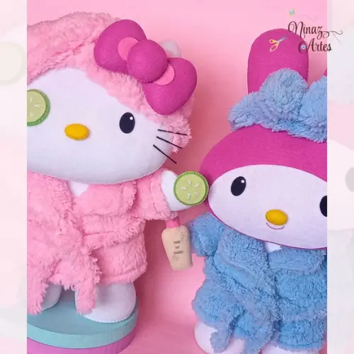 Bonecas Hello Kitty e My Melody - Festa Spa