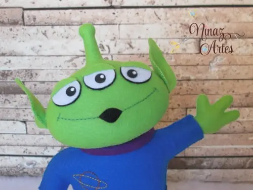 Boneco Alien - Tema Toy Story