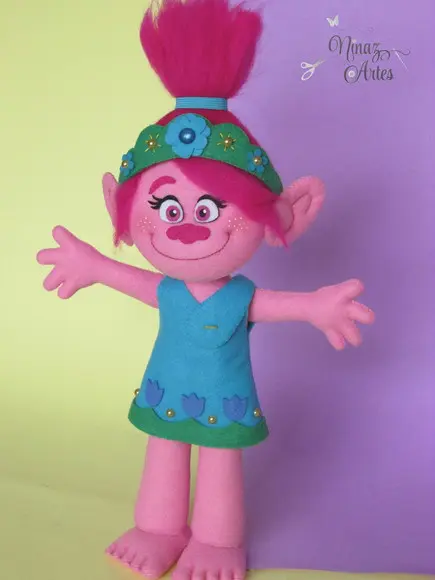 Bonecas Poppy e Dj Suki - Tema Trolls