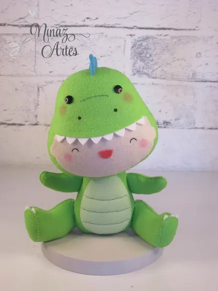 Boneco Baby Dino Boy - Tema Dinossauros