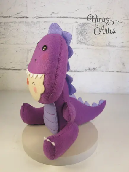 Boneco Baby Dino Girl - Tema Dinossauros