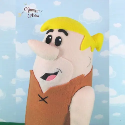 Boneco Barney - Tema os Flintstones