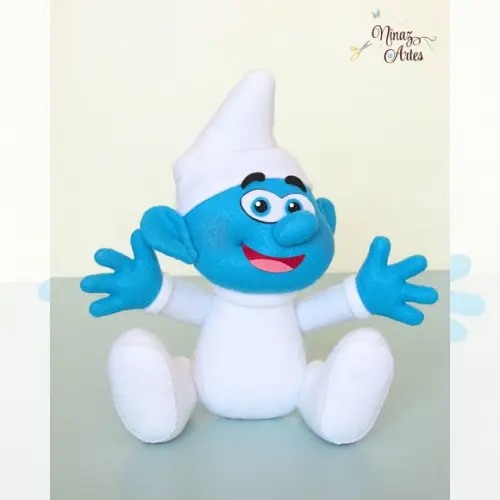 Boneco Bebê Smurf -Tema os Smurfs