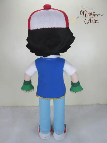Boneco Ash - Tema Pokémon